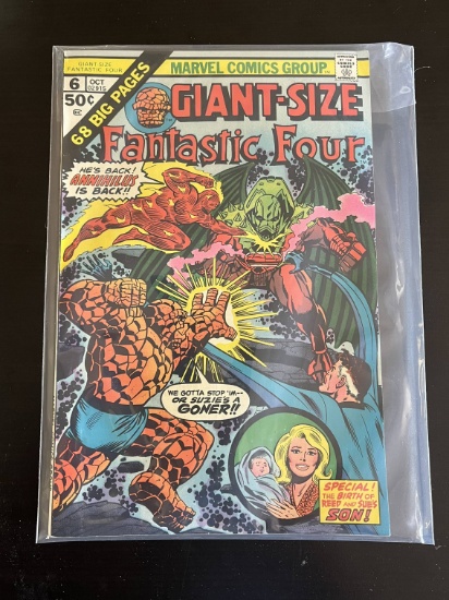 Giant-Size Fantastic Four #6/1975 Marvel Comics/Annihilus Appearance