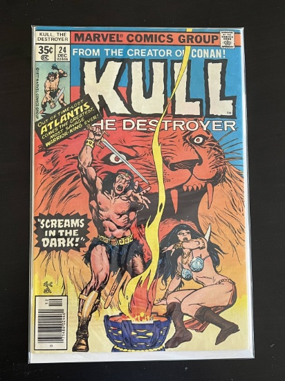 Kull #24/1977/High-Grade Copy!/Pin-Up Cover