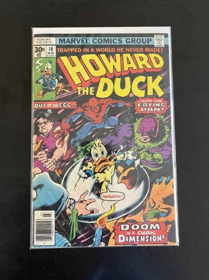 Howard the Duck #10/1977/High-Grade Copy!/Spider-Man Appearance