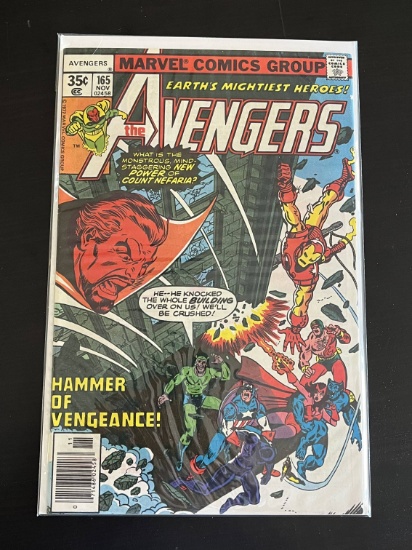 Avengers #165/1977/High-Grade Copy!/Classic John Byrne Artwork