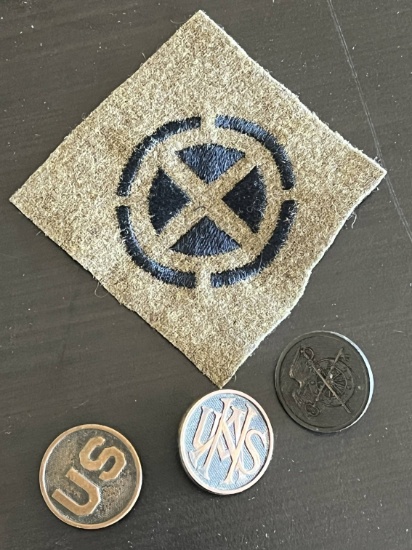 Lot of WWI U.S. Army Insignia