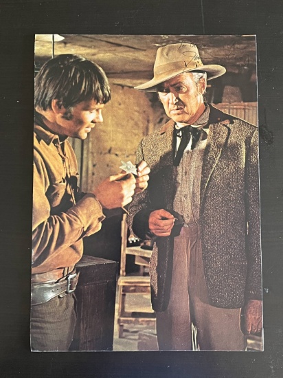 Jimmy Stewart Signed Color Photo