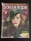 Marlene Dietrich/Screen Book Magazine 11/1937