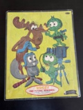 1960 Rocky and Bullwinkle Tray Puzzle
