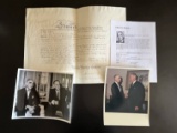 Group of Photo and Accolades to U.S. Ambassador Elbert Mathews (1910-1977)