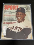 1965 Sport Magazine - Willie Mays Photo Cover