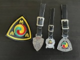 Old AMA Commemorative Watch Fobs, Etc.