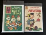 (2) Vintage Walt Disney Comic Books