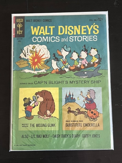 Walt Disney's Comics and Stories Gold Key Comic #283 Silver Age 1964