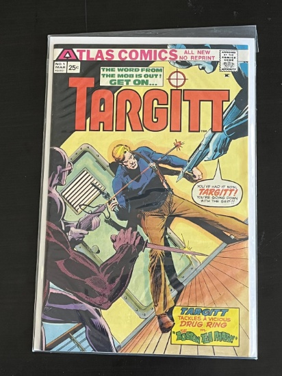 Targitt Atlas Comic #1 Bronze Age 1975