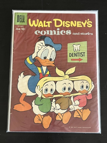 Walt Disney's Comics and Stories Gold Key Comic #241 Silver Age 1960