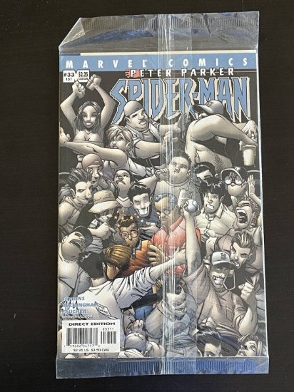 Peter Parker Spider-Man Marvel Comic #33 2001