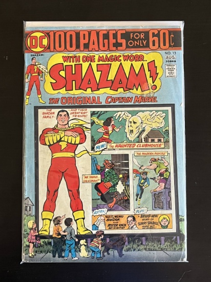 Shazam The original Captain Marvel DC Comic #13 Bronze Age 1974