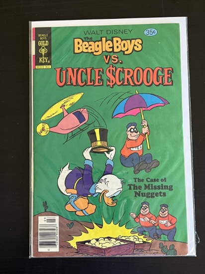 The Beagle Boys vs Uncle Scrooge Gold Key Comic #1 Bronze Age 1979