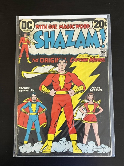 Shazam The Original Captain Marvel DC Comic #3 Bronze Age 1973