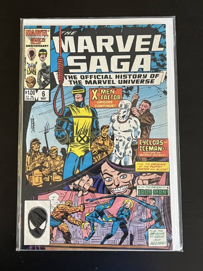The Marvel Saga Marvel Comic #6 1986