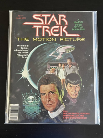 Marvel Super Special Star Trek The Motion Picture Marvel Comic #15 Bronze Age 1980