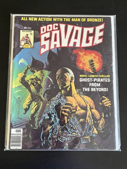 Doc Savage Marvel Magazine #4 Bronze Age 1976
