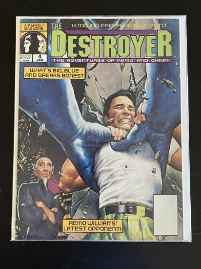 The Destroyer The Adventures of Remo and Chiun Marvel Comic #4 1990