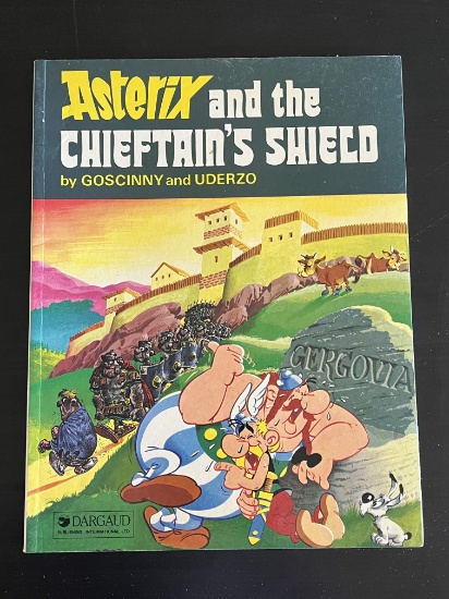 Asterix and the Chieftain's Shield Dargaud Comic #1 Bronze Age 1977