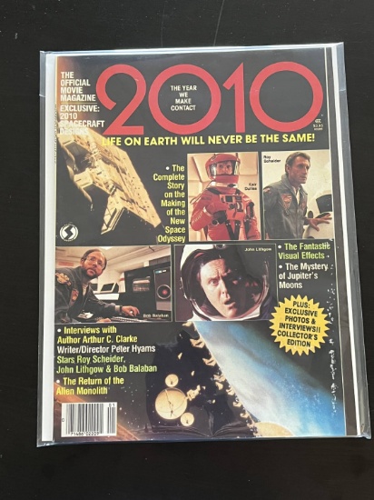 2010 The Official Movie Magazine Starlog #1 Bronze Age 1984