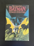 The Greatest Batman Stories Ever Told DC Comics #1 1989
