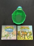 2 Books and a Bowl. Teenage Mutant Ninja Turtles The First Battle. Teenage Mutant Ninja Turtles The