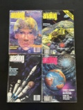 4 Books. Analog Science Fiction/Science Fact Flying the Space Shuttle, The Moon Goddess and the Son,