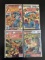 4 Issues. Marvel's Greatest Comics Marvel Comic #58, #61, #63, & #64.