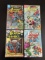 4 Issues. Action Comics DC Comics #465, #448, #531, & #517.