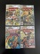 4 Issues. The Fantastic Four Marvel Comics #188, #186, #185, & #183.