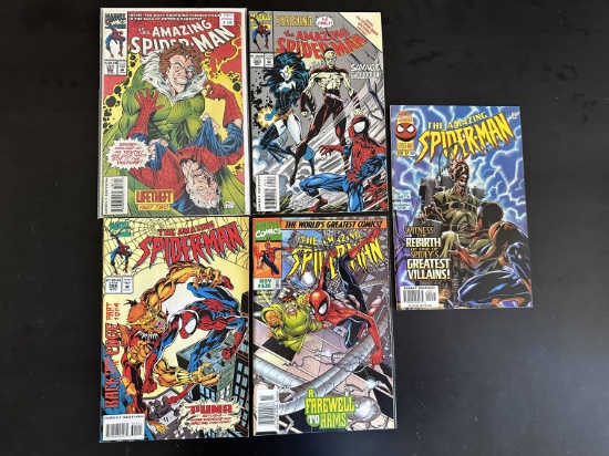 5 Issues. The Amazing Spider-Man Marvel Comics #422, #428, #395, #393, & #387.