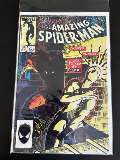 The Amazing Spider-Man Marvel Comics #256 Bronze Age 1984 Key 1st appearance of Puma, an enemy of Sp