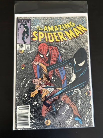 The Amazing Spider-Man Marvel Comics #258 Bronze Age 1984 Key Debut of Spider-Manâ€™s Bombastic Bag
