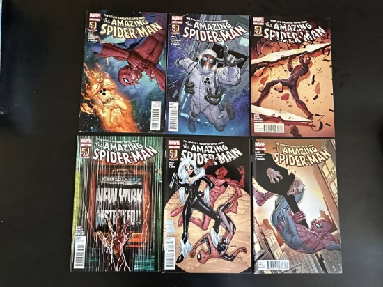 6 Issues. The Amazing Spider-Man Marvel Comics #675, #677, #678, #679, #680 & #681.