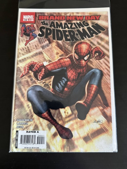 The Amazing Spider-Man Marvel Comics #549 2008 Key First meeting of Spider-Man and the second Jackpo