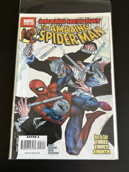 The Amazing Spider-Man Marvel Comics #547 2008 Key 1st team appearance of the Inner Demons, henchmen