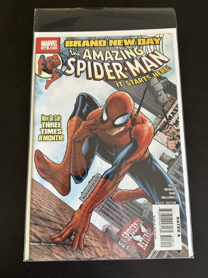 The Amazing Spider-Man Marvel Comics #546 2008 Key 1st full appearance of Mr. Negative. 1st appearan