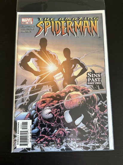 The Amazing Spider-Man Marvel Comics #510 2004 Key Origin of Gabriel and Sarah Stacy, names revealed