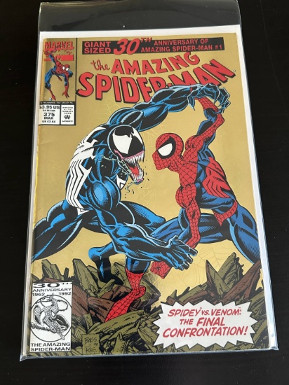 The Amazing Spider-Man Marvel Comics #375 1993 Key 1st appearance of Ann Weying, Eddie Brockâ€™s ex-