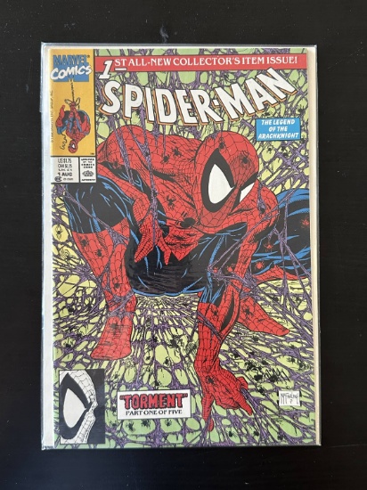 Spider-Man Marvel Comics #1 1990 Key 1st McFarlane Spider-Man.