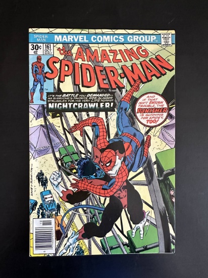 The Amazing Spider-Man Marvel Comics #161 Bronze Age 1976 Key 1st cameo appearance of Jigsaw, unseen