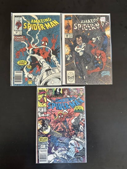 3 Issues. The Amazing Spider-Man Marvel Comics #331, #330, & #302.