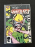 Web of Spider-Man Marvel Comics #15 1986 Key 1st appearance of Chance, a former gambler turned crimi