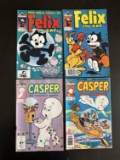 4 Issues. Casper the Friendly Ghost Harvey Classics Comics. Felix the Cat Harvey Classics Comics.