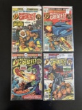 4 Issues. Marvel's Greatest Comics Marvel Comic #75, #58, #76, & #73.