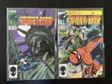 2 issues. Web of Spider-Man Marvel Comics #27 & #28 1987