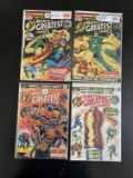 4 Issues. Marvel's Greatest Comics Marvel Comic #50, #51, #44, & #46.