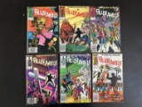 6 Issues. Fallen Angels Marvel Comics #5, #7, #3, #2, #4, & #6. 1987.