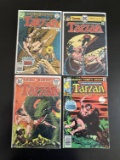 4 Issues. Tarzan Lord of the Jungle Marvel Comics #7. Tarzan DC Comics #228, #247, & #258.